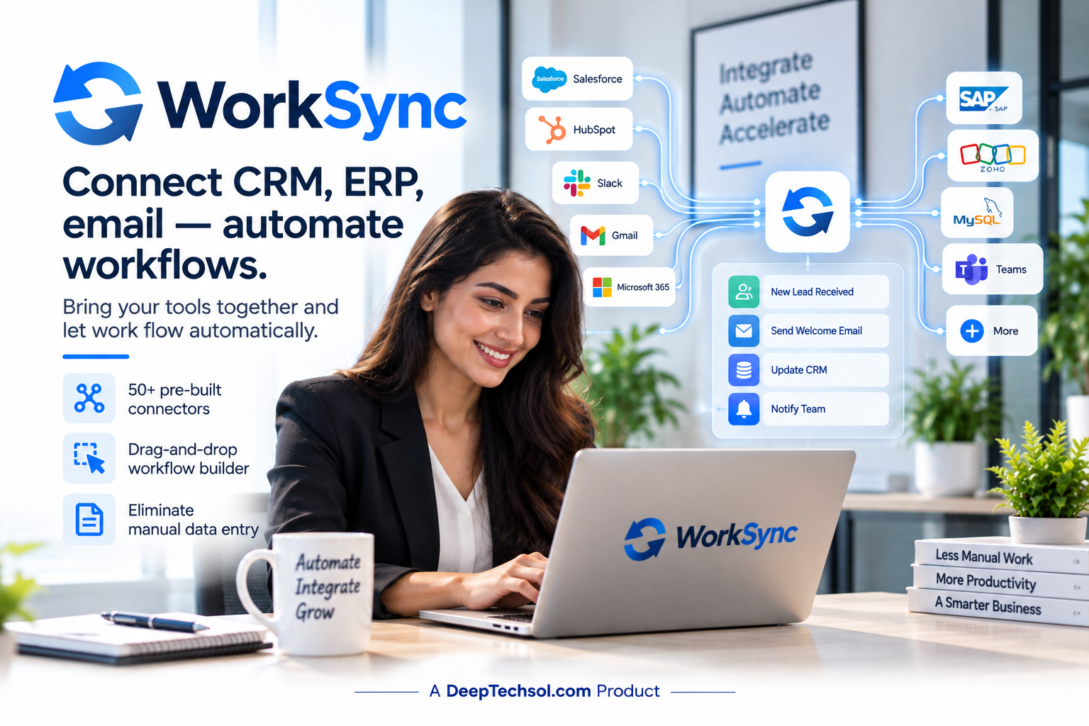 Laptop for connected digital workflows